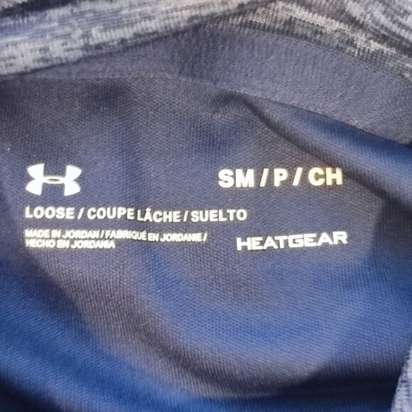 Under Armour HeatGear loose lightweight hoodie purple grey women's size SM - Picture 5 of 6